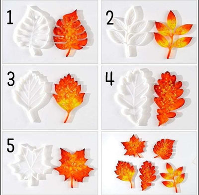 Fall Leaves Molds