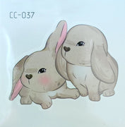 Bunnies, CC-037, Temporary Tattoos, Mini Series