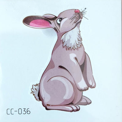 Bunny, CC-036, Temporary Tattoos, Mini Series