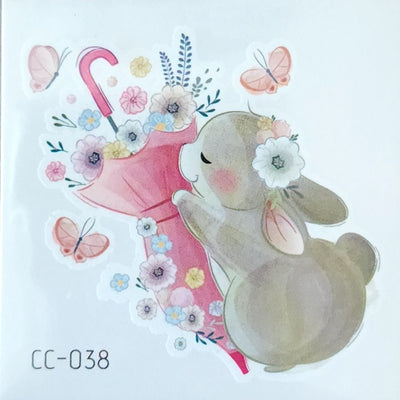 Bunny, CC-038, Temporary Tattoos, Mini Series