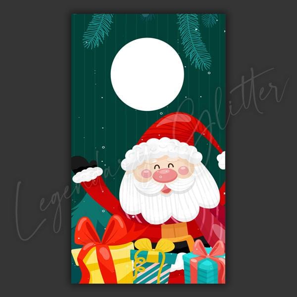 Santa Holiday Scratch Off Cards