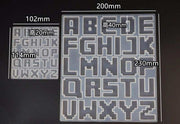 Computer Gamer Alphabet Molds