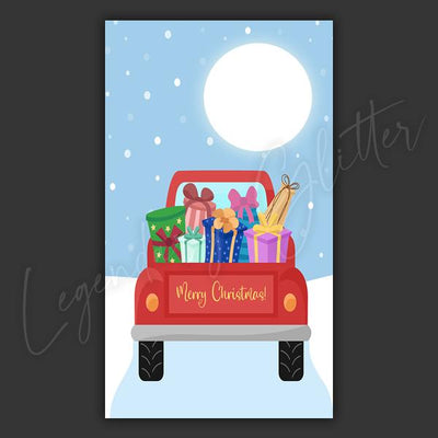 Truck of Gifts Holiday Scratch Off Cards